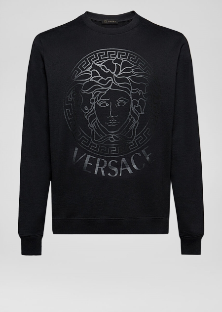 Versace Medusa Print Sweatshirt Herr - 731965ZIY